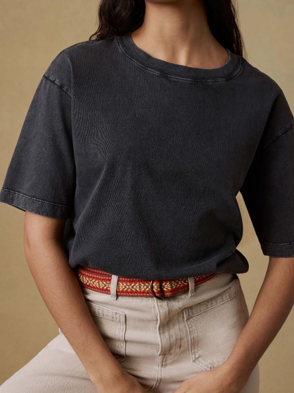 Recycled Cotton Vintage Tee